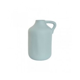 Vaso Home ESPRIT Blu cielo Gres Stile artigianale 36 x 31 x 48 cm