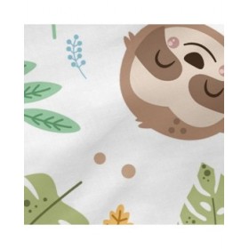 Lenzuolo con angoli HappyFriday MOSHI MOSHI Multicolore 15 x 2 x 38 cm 60 x 120 x 14 cm