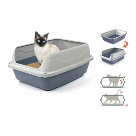 Lettiera per Gatti Georplast Sonic Plastica 44,5 x 34 x 18,5 cm (7 Unità)
