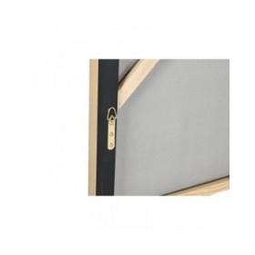 Quadro Home ESPRIT Azzurro Bianco Astratto Moderno 187 x 3,8 x 126 cm