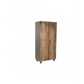 Armadio Home ESPRIT Marrone Chiaro Legno 85,5 x 47 x 180 cm