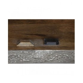 Armadio Home ESPRIT Marrone Chiaro Legno 85,5 x 47 x 180 cm