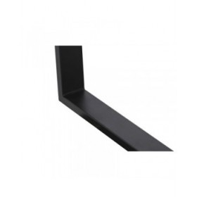 Tavolo da Pranzo Home ESPRIT Marrone Nero Ferro Legno MDF 160 x 90 x 75 cm