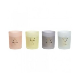 Candela Profumata Home ESPRIT Città 200 g (4 Unità)