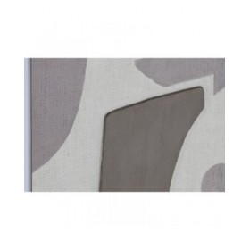 Tela Home ESPRIT Beige Grigio Astratto Moderno 40 x 3 x 50 cm (2 Unità)