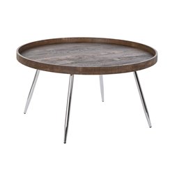Piatto per Vaso Green Time 55623 Marrone (6 Unità) (Ø 32 cm)