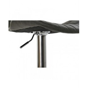 Sgabello Home ESPRIT Grigio scuro Metallo 47 x 50 x 110 cm