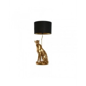 Lampada da tavolo Home ESPRIT Nero Dorato 33 x 33 x 78,5 cm