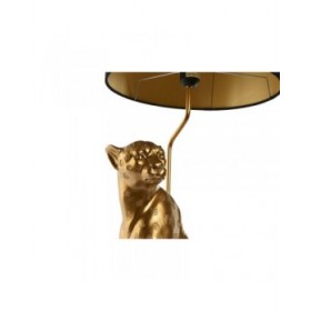 Lampada da tavolo Home ESPRIT Nero Dorato 33 x 33 x 78,5 cm