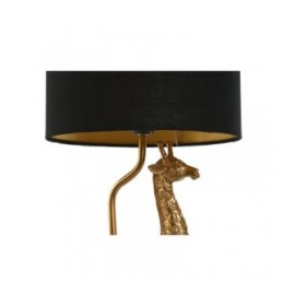 Lampada da tavolo Home ESPRIT Nero Dorato 20 x 20 x 53 cm