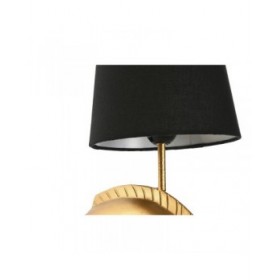 Lampada da Parete Home ESPRIT Nero Dorato Cavallo 220 V 18 x 21,5 x 50,5 cm (2 Unità)