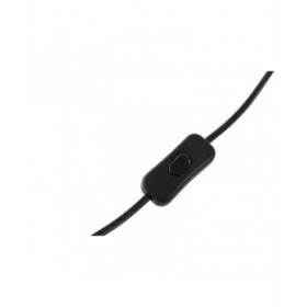 Lampada da Parete Home ESPRIT Nero Dorato Cavallo 220 V 18 x 21,5 x 50,5 cm (2 Unità)