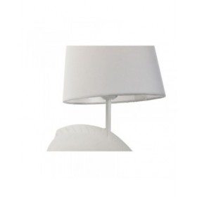 Lampada da Parete Home ESPRIT Bianco Moderno Cavallo Finitura invecchiata 220 V 18 x 21,5 x 50,5 cm (2 Unità)
