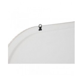Decorazione da Parete Home ESPRIT Bianco Moderno Finitura invecchiata 89 x 3 x 89 cm