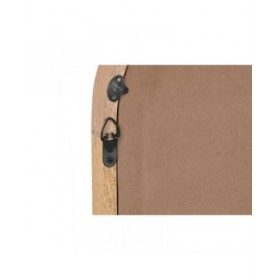 Specchio da parete Home ESPRIT Marrone Città 80 x 3 x 65 cm