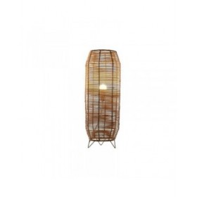 Lampada da Terra Home ESPRIT Marrone 23 x 23 x 65 cm