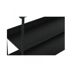 Scaffale Home ESPRIT Nero Metallo 100 x 30 x 180 cm