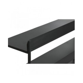 Scaffale Home ESPRIT Nero Metallo 120 x 30 x 76 cm