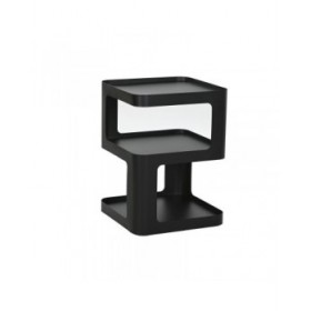 Tavolo aggiuntivo Home ESPRIT Nero 40 x 40 x 54 cm