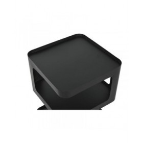 Tavolo aggiuntivo Home ESPRIT Nero 40 x 40 x 54 cm