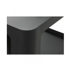 Tavolo aggiuntivo Home ESPRIT Nero 40 x 40 x 54 cm