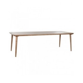 Tavolo da Pranzo Home ESPRIT Marrone Chiaro Legno di acacia 250 x 100 x 77 cm
