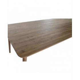 Tavolo da Pranzo Home ESPRIT Marrone Chiaro Legno di acacia 250 x 100 x 77 cm