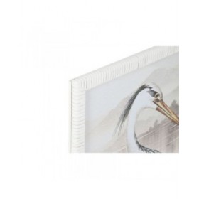 Quadro Home ESPRIT Azzurro Bianco Uccello Orientale 50 x 2,5 x 70 cm (2 Unità)