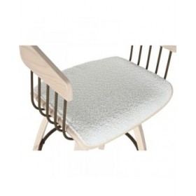 Sgabello Home ESPRIT Bianco Legno 51,5 x 47,5 x 94,5 cm