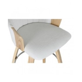 Sgabello Home ESPRIT Bianco Legno 58 x 56 x 86 cm