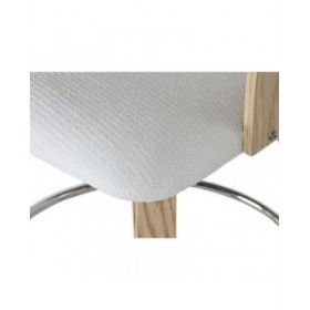 Sgabello Home ESPRIT Bianco Legno 58 x 56 x 86 cm