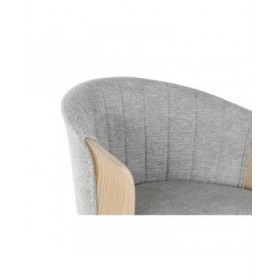 Sgabello Home ESPRIT Grigio Legno 58 x 56 x 86 cm