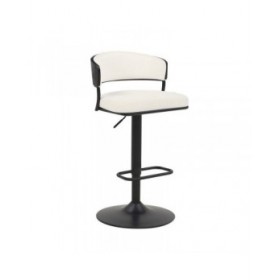 Sgabello Home ESPRIT Bianco Metallo 48,5 x 48 x 83,5 cm
