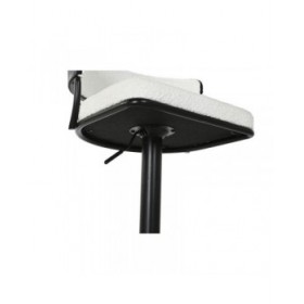 Sgabello Home ESPRIT Bianco Metallo 48,5 x 48 x 83,5 cm