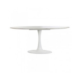 Tavolo da Pranzo Home ESPRIT Bianco Metallo Marmo 180 x 100 x 76 cm