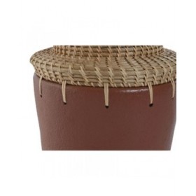 Vaso Home ESPRIT Naturale Terracotta 22 x 22 x 35 cm