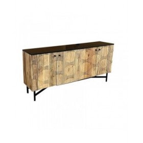 Credenza Home ESPRIT Marmo Acacia 175 x 40 x 76 cm