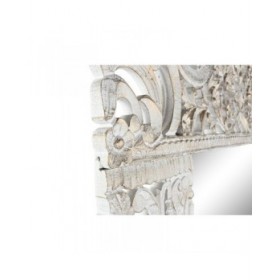 Specchio da parete Home ESPRIT Bianco Indiano Decapaggio 150 x 5 x 242 cm