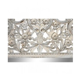 Specchio da parete Home ESPRIT Bianco Indiano Decapaggio 150 x 5 x 242 cm