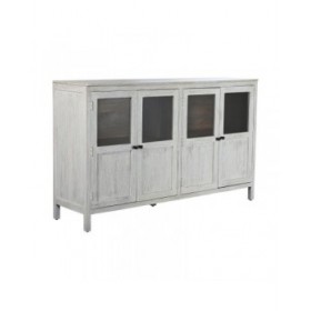 Credenza Home ESPRIT Bianco Cristallo Legno di mango 175 x 45,2 x 105 cm