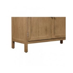 Stand Espositore Home ESPRIT Naturale Cristallo Legno di mango 200 x 45 x 230 cm