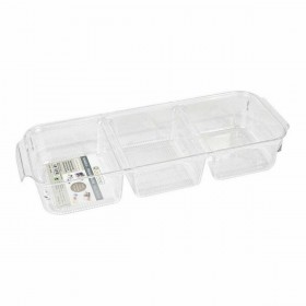 Vassoio Confortime polistirene 35 x 13 x 6 cm (12 Unità) (35 x 13 x 6 cm)