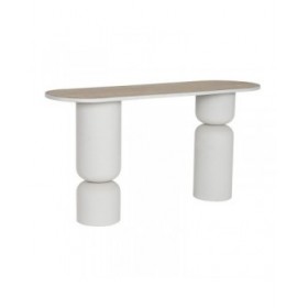 Ingresso Home ESPRIT Bianco Beige 150 x 45 x 77 cm