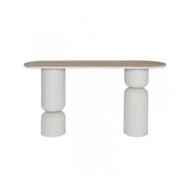 Ingresso Home ESPRIT Bianco Beige 150 x 45 x 77 cm