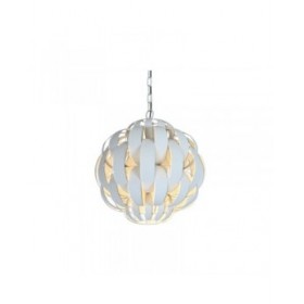 Lampadario Home ESPRIT Bianco Metallo 50 W 50 x 50 x 53 cm