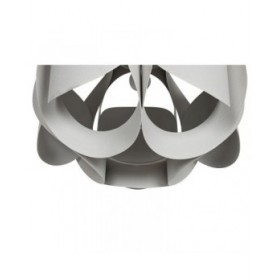 Lampadario Home ESPRIT Bianco Metallo 50 W 42 x 42 x 36 cm