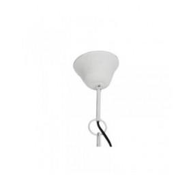 Lampadario Home ESPRIT Bianco Metallo 50 W 42 x 42 x 36 cm