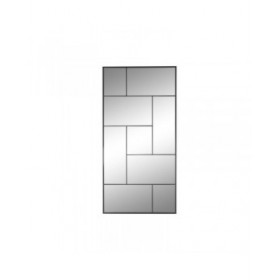 Specchio da parete Home ESPRIT Nero 90 x 2 x 180 cm