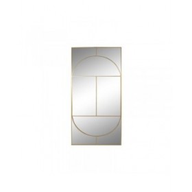 Specchio da parete Home ESPRIT Dorato 90 x 2 x 180 cm
