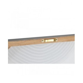 Quadro Home ESPRIT Beige Grigio Tela Legno MDF Astratto Moderno 50 x 2,5 x 50 cm (2 Unità)